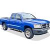 image:imageAPS Running Boards Nerf Bars Side Steps Step Bars Compatible with Dodge Dakota 20052011 Club Cab Stainless Steel Black Powder Coated 5 inchesAluminum Black