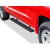 image:imageAPS Running Boards Nerf Bars Side Steps Step Bars Compatible with Dodge Dakota 20052011 Club Cab Stainless Steel Black Powder Coated 5 inchesAluminum Black