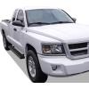 image:imageAPS Running Boards Nerf Bars Side Steps Step Bars Compatible with Dodge Dakota 20052011 Club Cab Stainless Steel Black Powder Coated 5 inchesAluminum Black