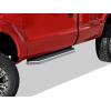 image:imageAPS Running Boards Nerf Bars Side Steps Step Bars Compatible with Ford F250 F350 Super Duty 19992016 Regular Cab Stainless Steel Black Powder Coated 6 inchesPolished