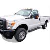 image:imageAPS Running Boards Nerf Bars Side Steps Step Bars Compatible with Ford F250 F350 Super Duty 19992016 Regular Cab Stainless Steel Black Powder Coated 6 inchesStainless Steel Black