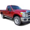 image:imageAPS Running Boards Nerf Bars Side Steps Step Bars Compatible with Ford F250 F350 Super Duty 19992016 Regular Cab Stainless Steel Black Powder Coated 6 inchesStainless Steel Polished