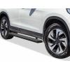 image:imageAPS Running Boards Nerf Bars Side Steps Step Bars Compatible with Honda CRV 20072016 Silver 5in 304 Stainless SteelAluminum Black