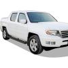 image:imageAPS Running Boards Nerf Bars Side Steps Step Bars Compatible with Honda Ridgeline 20062014 Crew Cab Silver 5in 304 Stainless SteelStainless Steel Black