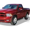 image:imageAPS Running Boards Nerf Bars Side Steps Step Bars Compatible with Ram 1500 20092018 Regular Cab amp Ram 2500 3500 20102026 Stainless Steel Black Powder Coated 6 inchesAluminum Silver