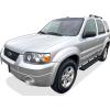 image:imageAPS Running Boards Side Bars Side Steps Step Bars Compatible with Ford Escape 20012007 Silver 5in 304 Stainless SteelAluminum Black