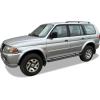 image:imageAPS Running Boards Side Steps Step Bars Compatible with Mitsubishi Montero Sport 19992003 Stainless Steel Black Powder Coated 5 inchesAluminum Black