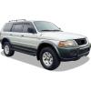 image:imageAPS Running Boards Side Steps Step Bars Compatible with Mitsubishi Montero Sport 19992003 Stainless Steel Black Powder Coated 5 inchesAluminum Black