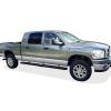 image:imageAPS Silver 6in 304 Stainless Steel Running Boards Side Bars Side Steps Compatible with Dodge Ram 1500 20062008 Mega Cab amp Ram 2500 3500 2006200996in Full Cab VersionAluminum Black