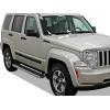 image:imageAPS Silver 6in 304 Stainless Steel Running Boards Side Bars Side Steps Compatible with Jeep Liberty 20082013