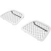 image:imageAPS Compatible with Chevy Avalanche Suburban Tahoe 20072014 Tow Hook Stainless Steel Chrome Mesh Front Grill Grille Insert S18S76467CChrome