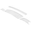 image:imageAPS Compatible with Chevy Impala 20062013 amp 1416 Impala Limited with Fog Light Main Upper Lower Bumper Stainless Steel Chrome Mesh Front Grill Grille Insert Combo C77817T