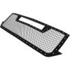 image:imageAPS Compatible with Chevy Silverado 1500 20162018 amp 19 1500 LD Main Upper Stainless Steel Black Rivets Stud Mesh with LED Lights Openning Front Grill Grille Insert CL6375D
