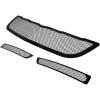 image:imageAPS Compatible with Chrysler Crossfire 20042008 Main Upper Lower Bumper Stainless Steel Black Mesh Front Grill Grille Insert Combo R77808HBlack