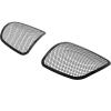 image:imageAPS Compatible with Pontiac Solstice 20062009 Main Upper Stainless Steel Chrome Mesh Front Grill Grille Insert P75545TBlack