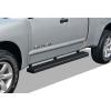 image:imageAPS Running Boards Nerf Bars Side Steps Step Bars Compatible with Nissan Titan 20042024 King Cab Exclude 2016 Models amp Titan XD 1719 Stainless Steel Black Powder Coated 6 inchesStainless Steel Black