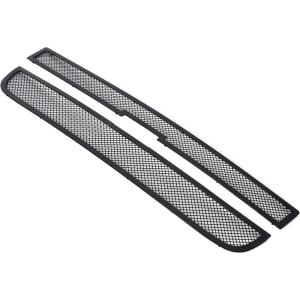 image:imageAPS Compatible with Chevy Express Van 20032020 Main Upper Stainless Steel Chrome Mesh Front Grill Grille Insert C76436TBlack