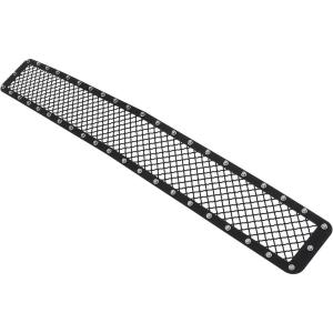image:imageAPS Compatible with Chevy Silverado 2500HD 3500HD 20152019 Lower Bumper Black Mesh Rivet Studs Front Grill Grille Insert S18K4815LC