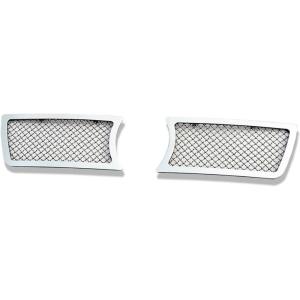 image:imageAPS Compatible with Chrysler 300C 05 06 07 08 09 10 with Fog Light Lower Bumper Stainless Steel Chrome Mesh Front Grill Grille Insert R75309S