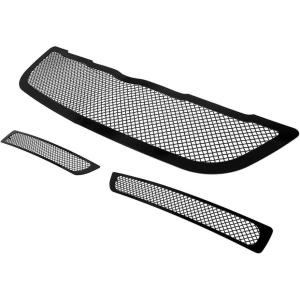 image:imageAPS Compatible with Chrysler Crossfire 20042008 Main Upper Lower Bumper Stainless Steel Black Mesh Front Grill Grille Insert Combo R77808HBlack