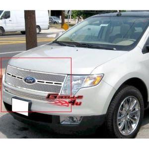 image:imageAPS Compatible with Ford Edge 20072010 Main Upper Stainless Steel Chrome Mesh Front Grill Grille Insert F75226T