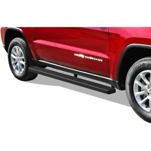 image:imageAPS Running Boards 6in Compatible with Jeep Grand Cherokee 20112021 Include 22 WKExclude Limited X amp High Altitude amp Summit amp SRT amp SRT8 amp Trackhawk amp Trailhawk 304 Stainless Steel Nerf BarsAluminum Black