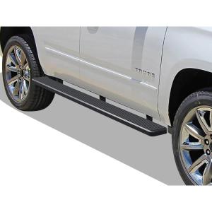 image:imageAPS Running Boards Nerf Bars Side Steps Step Bars Compatible with Chevy Tahoe GMC Yukon 20002020 4Dr Exclude Z71 Denali Yukon XL Stainless Steel Black Powder Coated 5inStainless Steel Black