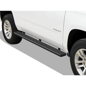 image:imageAPS Running Boards Nerf Bars Side Steps Step Bars Compatible with Chevy Tahoe GMC Yukon 20002020 4Dr Exclude Z71 Denali Yukon XL Stainless Steel Black Powder Coated 5inAluminum Black