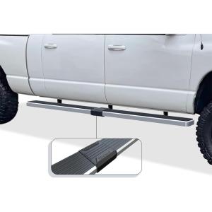 image:imageAPS Running Boards Nerf Bars Side Steps Step Bars Compatible with Dodge Ram 1500 20062008 Mega Cab amp Ram 2500 3500 20062009 Silver 5in 304 Stainless Steel91in D2D Short VersionStainless Steel Polished