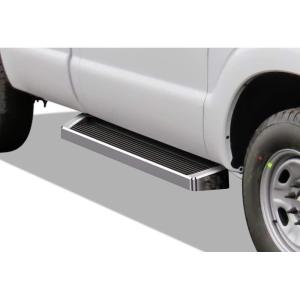 image:imageAPS Running Boards Nerf Bars Side Steps Step Bars Compatible with Ford F250 F350 Super Duty 19992016 Regular Cab Stainless Steel Black Powder Coated 6 inchesAluminum Silver