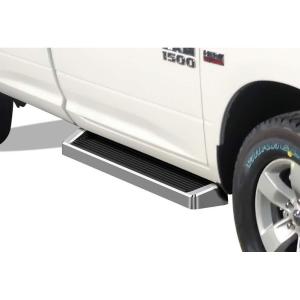 image:imageAPS Running Boards Nerf Bars Side Steps Step Bars Compatible with Ram 1500 20092018 Regular Cab amp Ram 2500 3500 20102026 Stainless Steel Black Powder Coated 6 inchesAluminum Silver