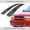 image:imageAPS Compatible with Chevy Blazer 19982005 amp 9804 S10 Criss Cross Main Upper Stainless Steel Chrome 8x6 Billet Front Grill Grille Insert C65705CBlack