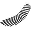 image:imageAPS Compatible with Chevy Camaro 19982003 Main Upper Stainless Steel SS Black Billet Front Grill Grille Insert S18H60068C