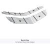 image:imageAPS Compatible with Chevy Equinox 20102015 Main Upper Stainless Steel SS Chrome Billet Front Grill Grille Insert C66738AChrome