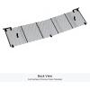 image:imageAPS Compatible with Chevy GMC C K Pickup 19811987 amp 8188 Blazer Suburban Jimmy with Stacked Lights Main Upper Stainless Steel Chrome 8x6 High Density Billet Front Grill Grille Insert S18S20058C