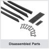 image:imageAPS Compatible with Chevy Silverado 1500 20142015 Lower Bumper Chrome Billet Front Grill Grille Insert C65990ABlack