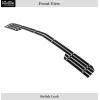 image:imageAPS Compatible with Chevy Silverado 1500 20142015 Lower Bumper Chrome Billet Front Grill Grille Insert C65990ABlack