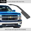 image:imageAPS Compatible with Chevy Silverado 1500 20142015 Lower Bumper Chrome Billet Front Grill Grille Insert C65990ABlack