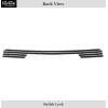 image:imageAPS Compatible with Chevy Silverado 1500 20142015 Lower Bumper Chrome Billet Front Grill Grille Insert C65990ABlack