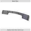 image:imageAPS Compatible with Chevy Silverado 1500 20142015 Lower Bumper Chrome Billet Front Grill Grille Insert C65990ABlack