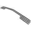 image:imageAPS Compatible with Chevy Silverado 1500 20142015 Lower Bumper Chrome Billet Front Grill Grille Insert C65990AChrome