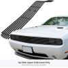 image:imageAPS Compatible with Dodge Challenger 20092014 Phantom Main Upper Stainless Steel SS Chrome Billet Front Grill Grille Insert D65989ABlack