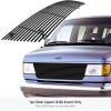 image:imageAPS Compatible with Ford Econoline Van 19922007 Main Upper Stainless Steel Black 8x6 Horizontal Billet Front Grill Grille Insert F85020J