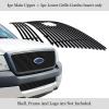 image:imageAPS Compatible with Ford F150 20042005 Main Upper Lower Bumper Stainless Steel Black 8x6 Horizontal Billet Front Grill Grille Insert Combo F67994JBlack