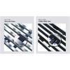 image:imageAPS Compatible with Ford Mustang 20052009 V6 Main Upper Lower Bumper Stainless Steel 8x6 Billet Front Grill Grille Insert Combo F67984CSilver