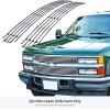image:imageAPS Premium Stainless Steel SS Chrome Billet Grille Grill Insert Compatible with Chevy Blazer C K Pickup Suburban 1994 1995 1996 1997 1998 1999 amp 9599 Tahoe Main Upper N19A11058C