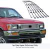 image:imageAPS T65142A Polished Aluminum Billet Grille Bolt Over for select Toyota Pickup ModelsChrome