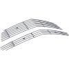 image:imageAPS Compatible with Chevy Equinox 20102015 Main Upper Stainless Steel SS Chrome Billet Front Grill Grille Insert C66738AChrome