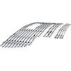 image:imageAPS Compatible with GMC Sierra 1500 2500 3500 20032006 amp 07 Classic with Logo Show Main Upper Top Lower Bumper Stainless Steel Chrome 8x6 Billet Front Grill Grille Insert Combo G67926CChrome