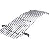 image:imageAPS Premium Stainless Steel SS Chrome Billet Grille Grill Insert Compatible with GMC Suburban Yukon 94 95 96 97 98 99 amp 9498 C K Pickup Main Upper N19A21058G